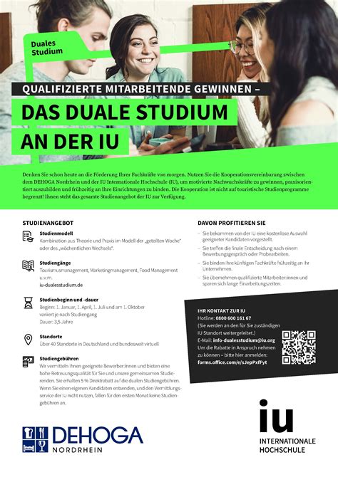 iu corporate schnäppchen|Kooperation mit einer Hochschule .